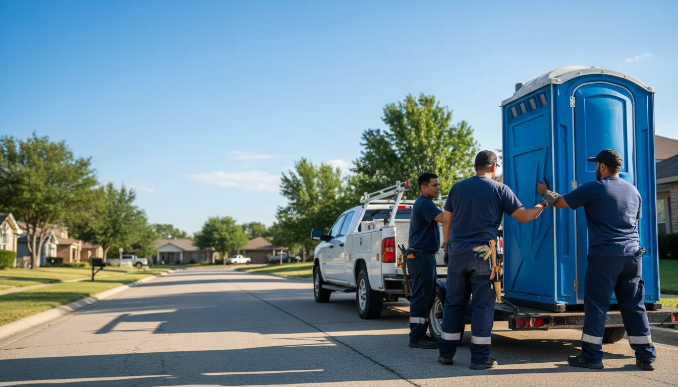 Portable Toilet Rental in Burton, TX near me